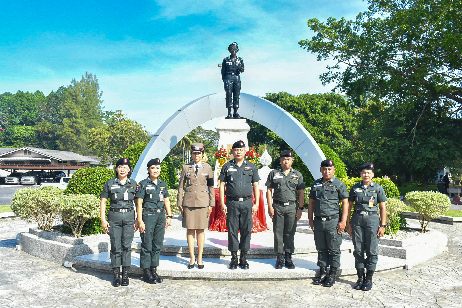 พิธีส่ง-รับมอบหน้าที่และการบังคับบัญชา กก.๘ บก.กฝ.บช.ตชด.